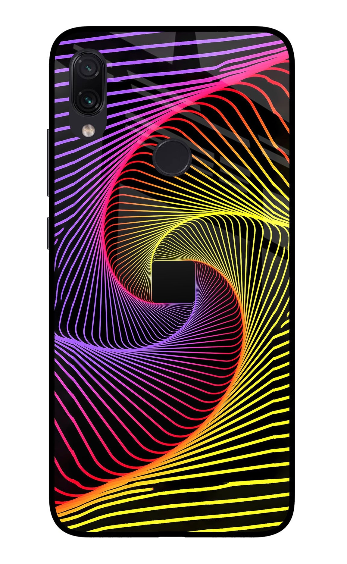 Colorful Strings Redmi Note 7/7S/7 Pro Glass Case