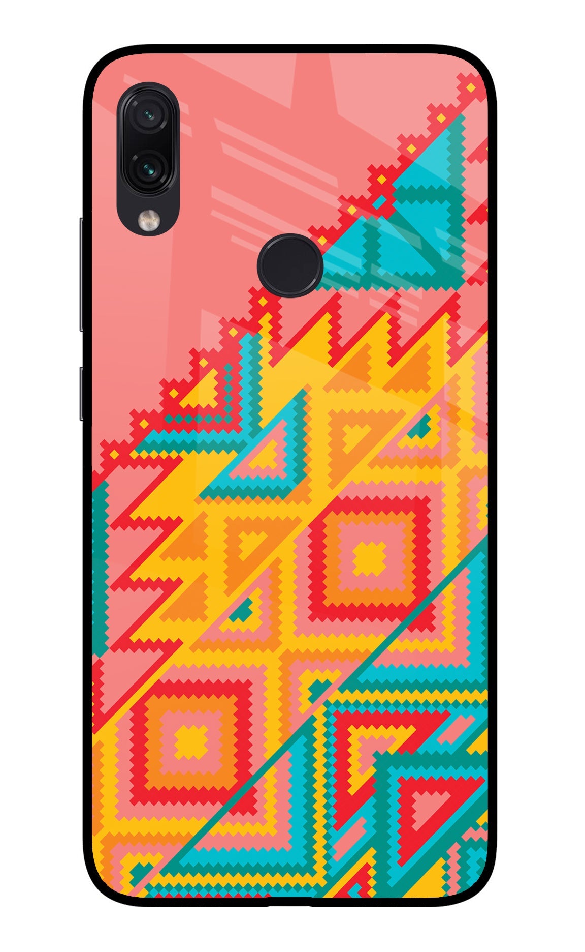 Aztec Tribal Redmi Note 7/7S/7 Pro Glass Case