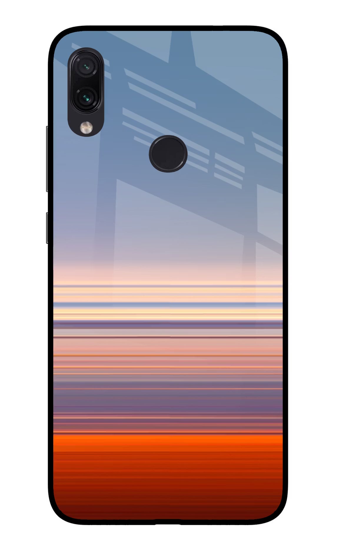 Morning Colors Redmi Note 7/7S/7 Pro Glass Case Back Cover by Casekaro