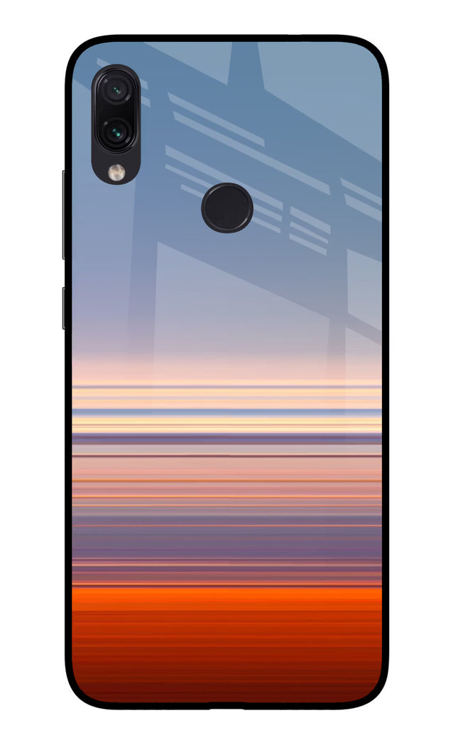 Morning Colors Redmi Note 7/7S/7 Pro Glass Case Back Cover by Casekaro