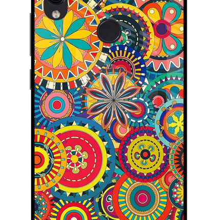 Gol Gol Art Redmi Note 7/7S/7 Pro Glass Case Back Cover by Casekaro