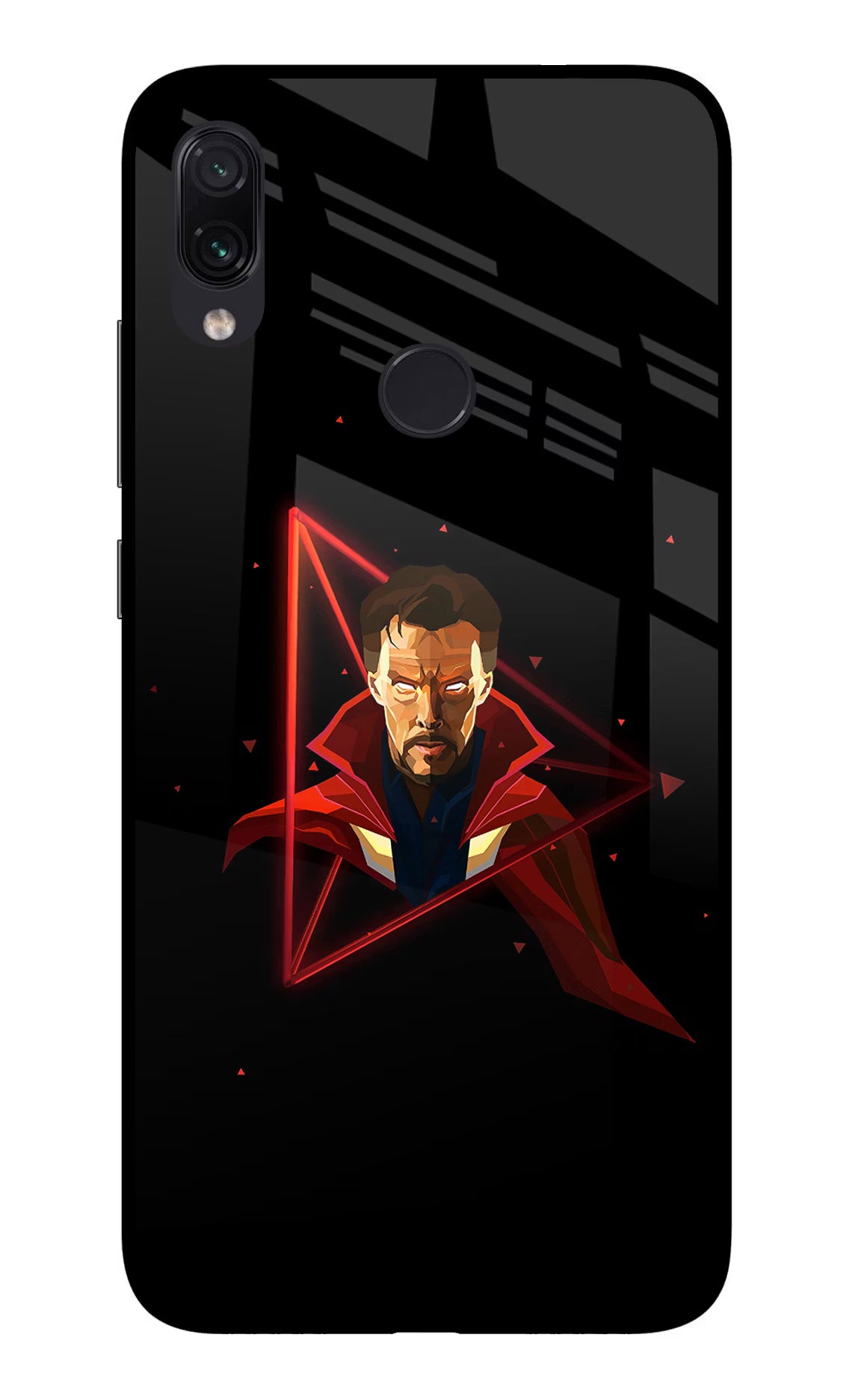 Doctor Ordinary Redmi Note 7/7S/7 Pro Glass Case Back Cover by Casekaro