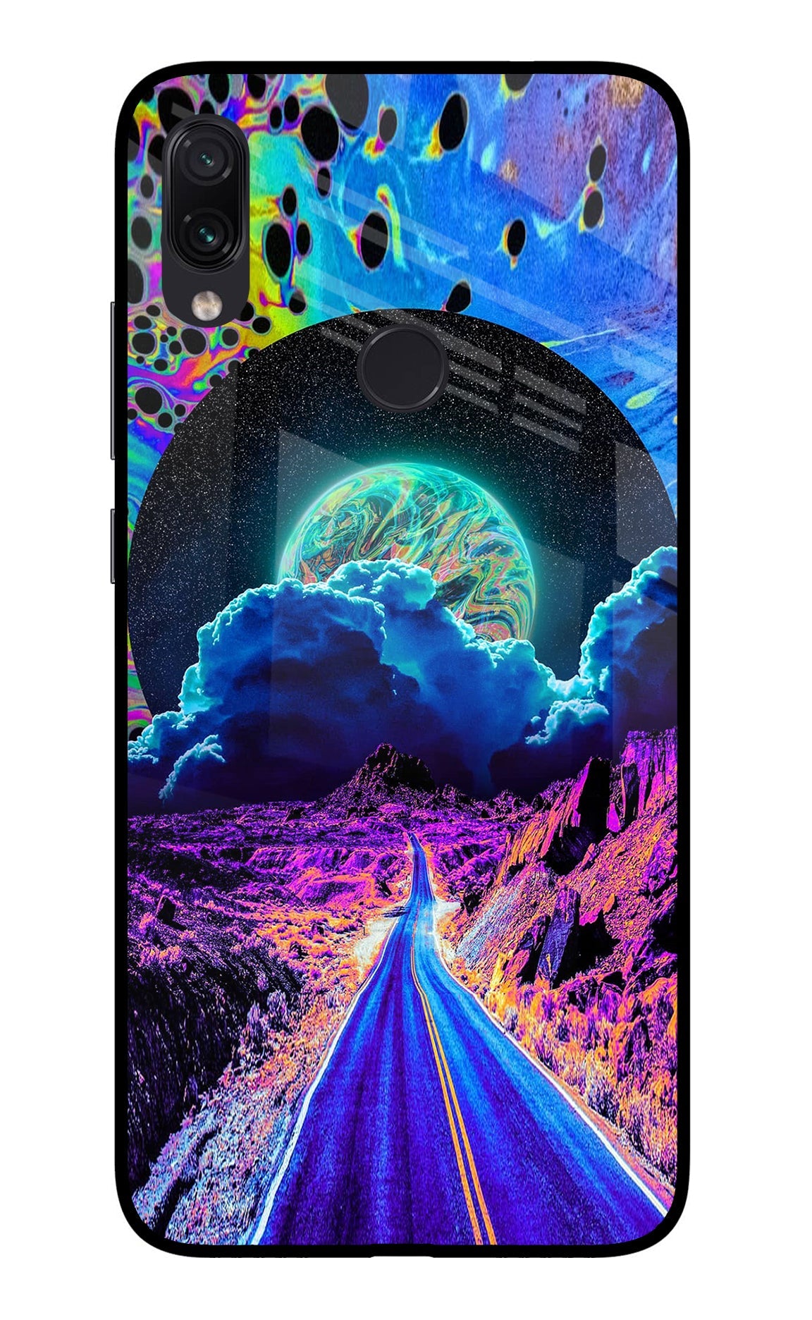 Psychedelic Painting Redmi Note 7/7S/7 Pro Back Cover