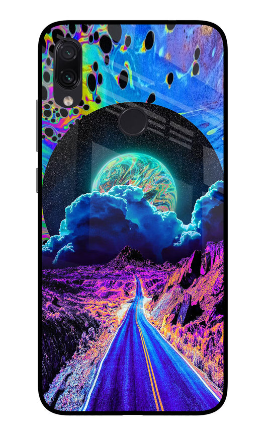 Psychedelic Painting Redmi Note 7/7S/7 Pro Glass Case