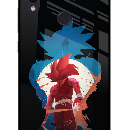 Goku Redmi Note 7/7S/7 Pro Glass Case Back Cover by Casekaro