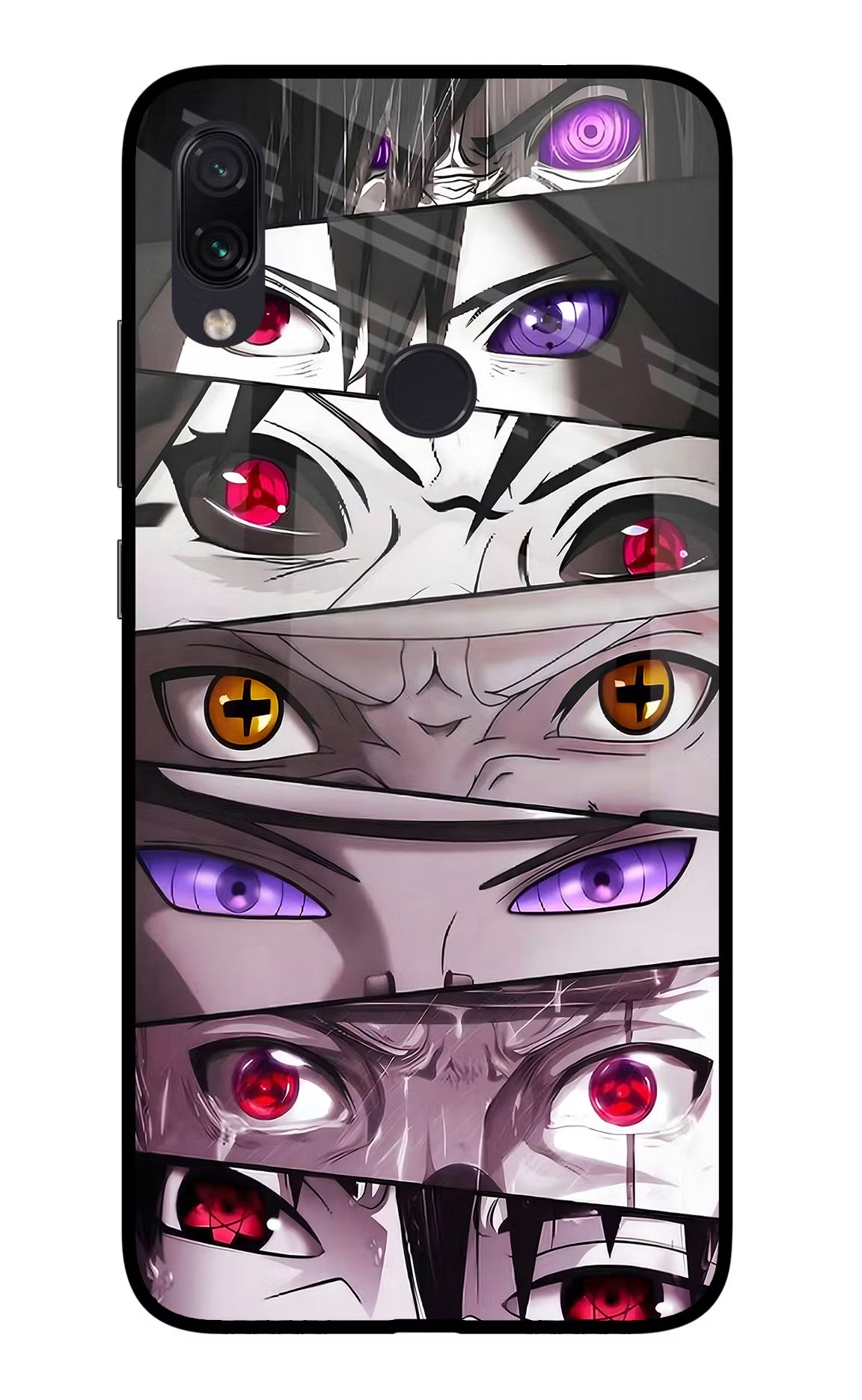 Naruto Anime Redmi Note 7/7S/7 Pro Glass Case Back Cover by Casekaro