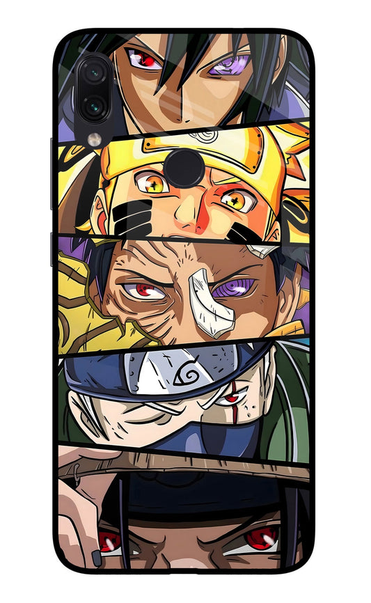 Naruto Character Redmi Note 7/7S/7 Pro Glass Case