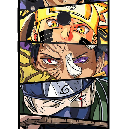Naruto Character Redmi Note 7/7S/7 Pro Glass Case Back Cover by Casekaro