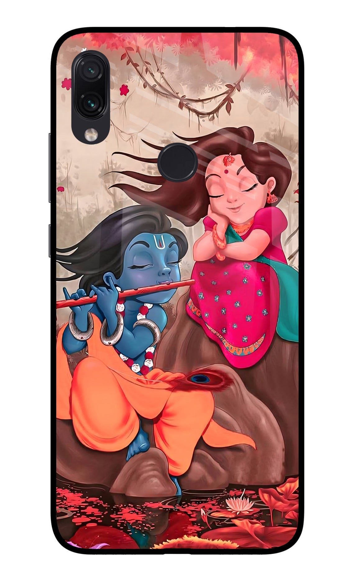 Radhe Krishna Redmi Note 7/7S/7 Pro Back Cover