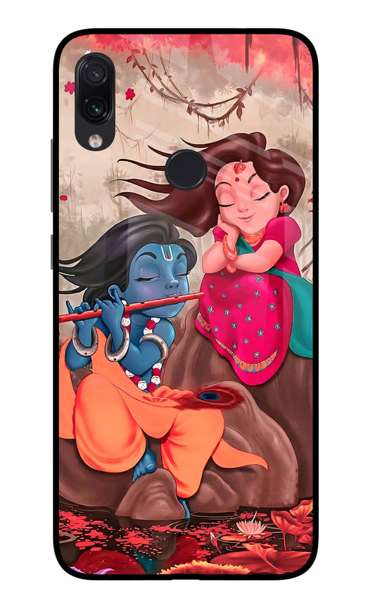 Radhe Krishna Redmi Note 7/7S/7 Pro Glass Case