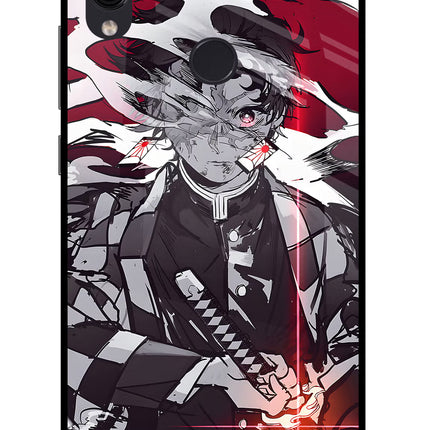 Demon Slayer Redmi Note 7/7S/7 Pro Glass Case Back Cover by Casekaro