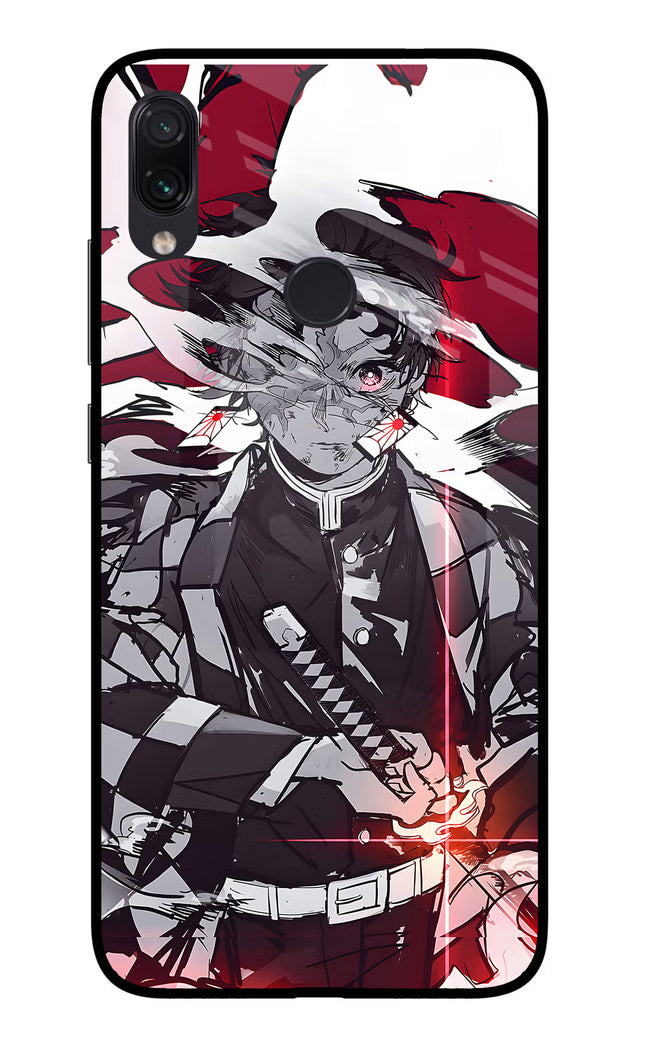 Demon Slayer Redmi Note 7/7S/7 Pro Glass Case Back Cover by Casekaro