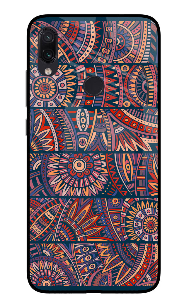 African Culture Design Redmi Note 7/7S/7 Pro Glass Case Back Cover by Casekaro