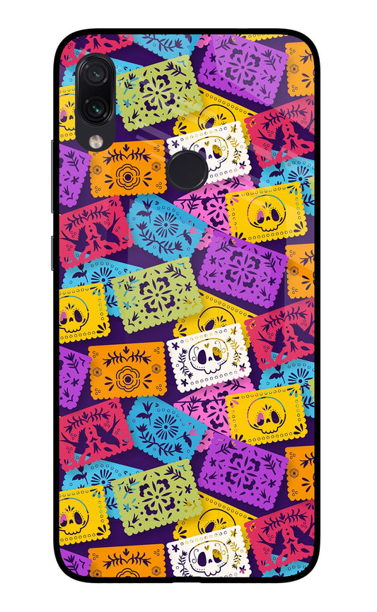 Mexican Pattern Redmi Note 7/7S/7 Pro Glass Case