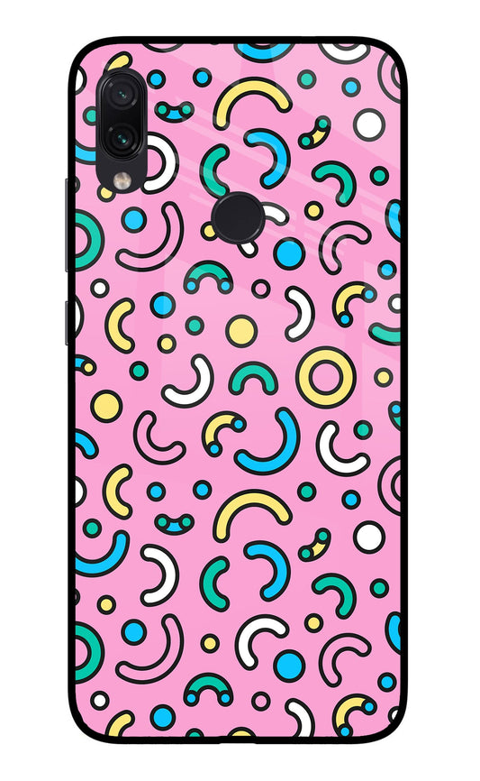 Memphis Design Redmi Note 7/7S/7 Pro Glass Case