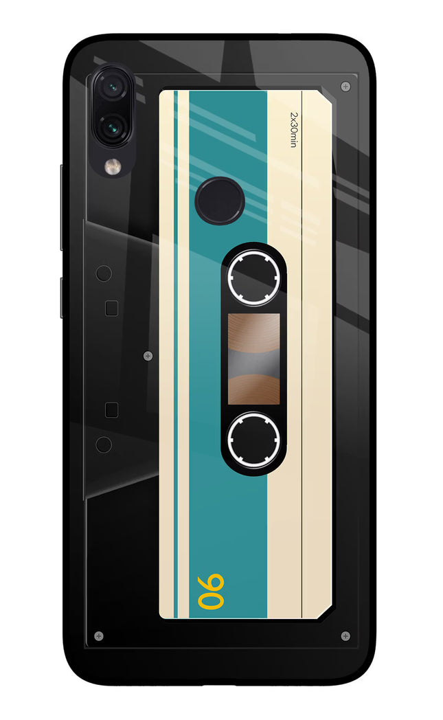 Cassette Redmi Note 7/7S/7 Pro Glass Case Back Cover by Casekaro
