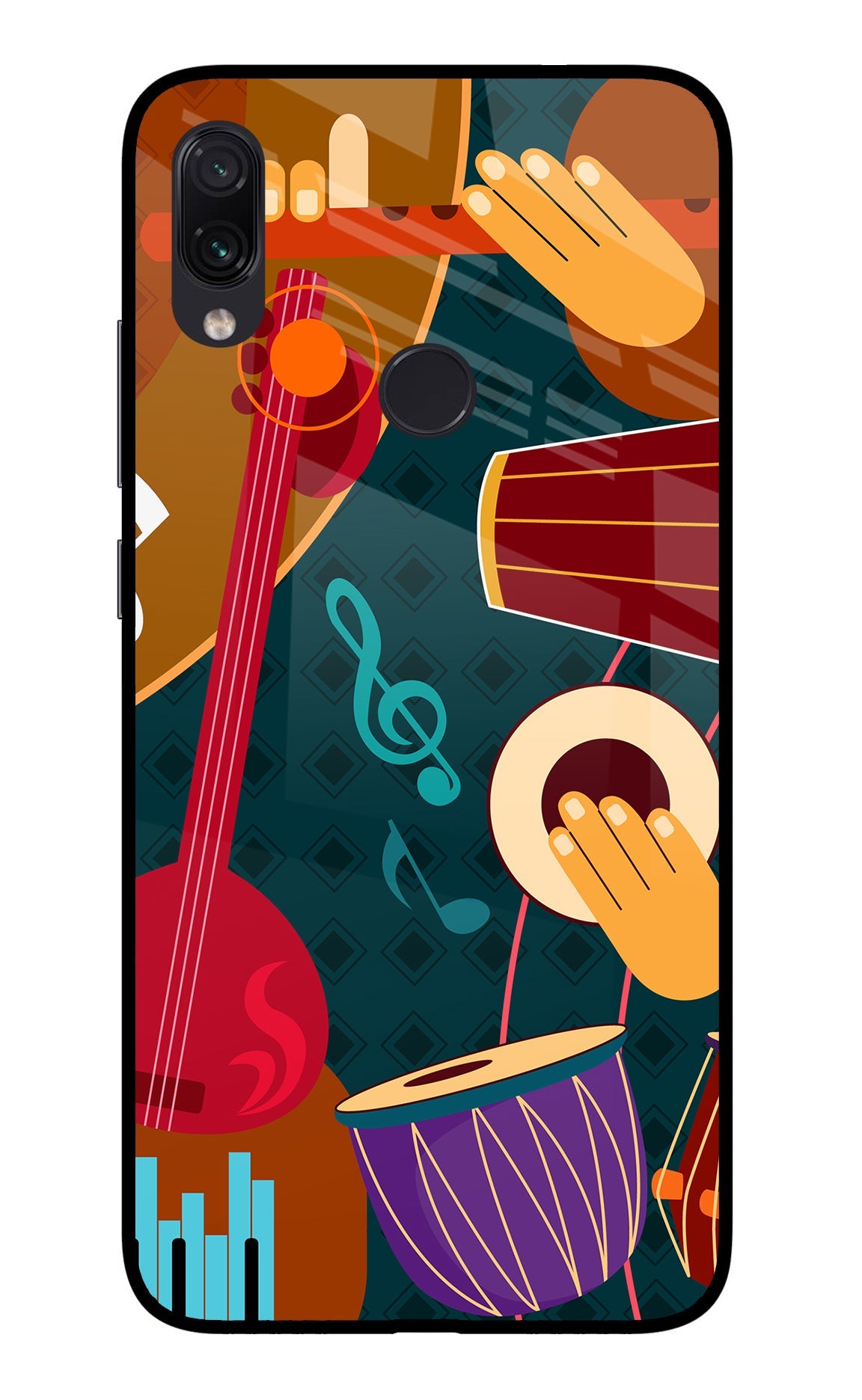 Music Instrument Redmi Note 7/7S/7 Pro Back Cover