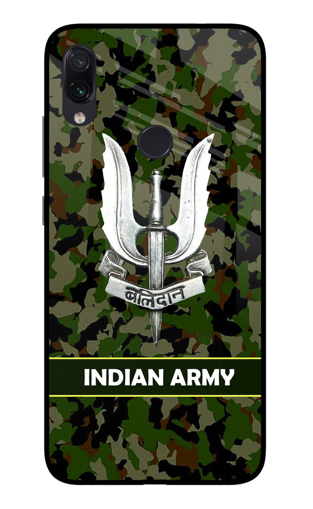 Balidan Indian Logo Redmi Note 7/7S/7 Pro Glass Case Back Cover by Casekaro