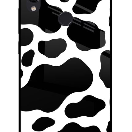 Cow Spots Redmi Note 7/7S/7 Pro Glass Case Back Cover by Casekaro