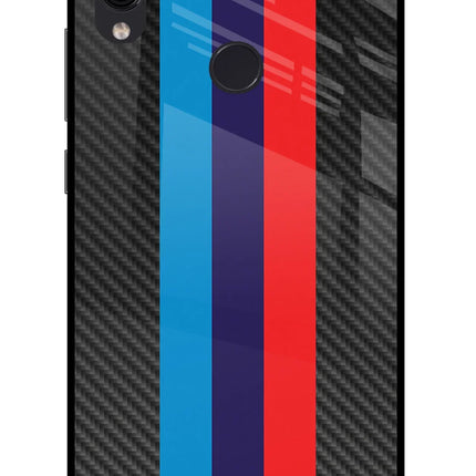 BMW Stripes Pattern Redmi Note 7/7S/7 Pro Glass Case