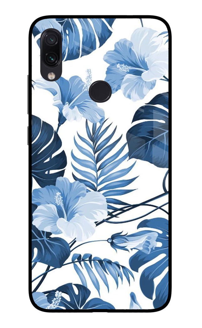 Fabric Art Redmi Note 7/7S/7 Pro Glass Case Back Cover by Casekaro