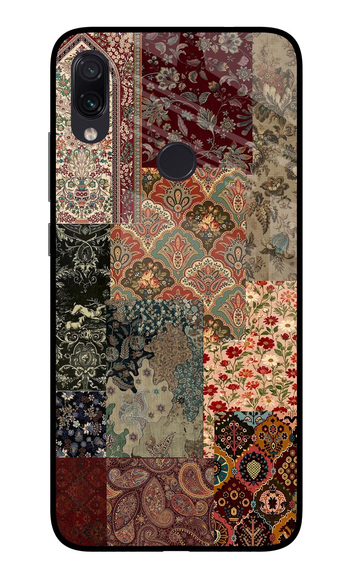 Desi Print Redmi Note 7/7S/7 Pro Glass Case Back Cover by Casekaro