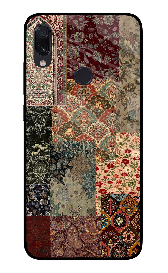 Desi Print Redmi Note 7/7S/7 Pro Glass Case Back Cover by Casekaro