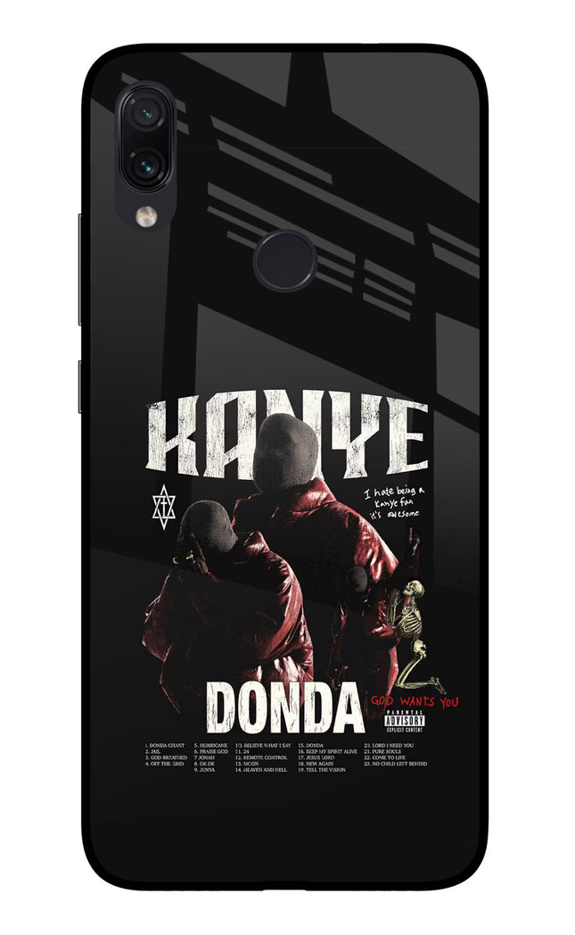 Donda Kanye West Redmi Note 7/7S/7 Pro Glass Case Back Cover by Casekaro