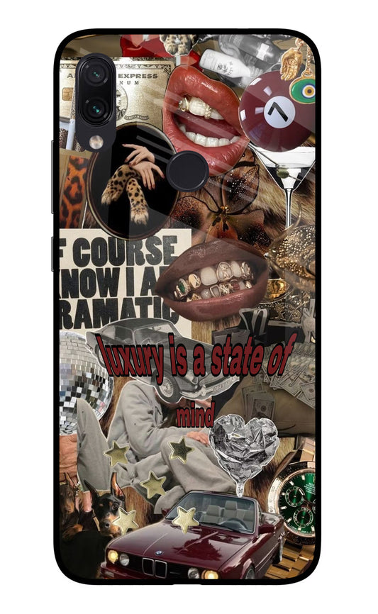 Luxury Redmi Note 7/7S/7 Pro Glass Case