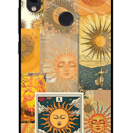 Sun Redmi Note 7/7S/7 Pro Glass Case Back Cover by Casekaro