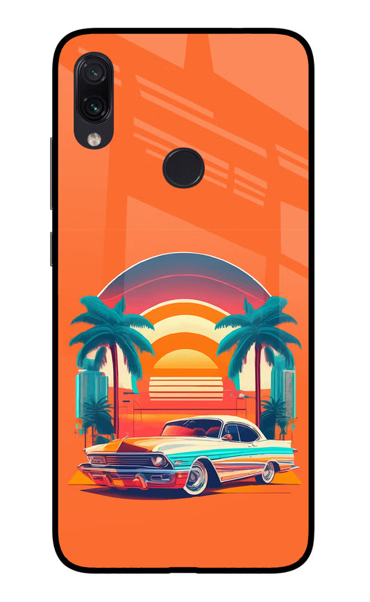 Palm Drive 80s Redmi Note 7/7S/7 Pro Glass Case