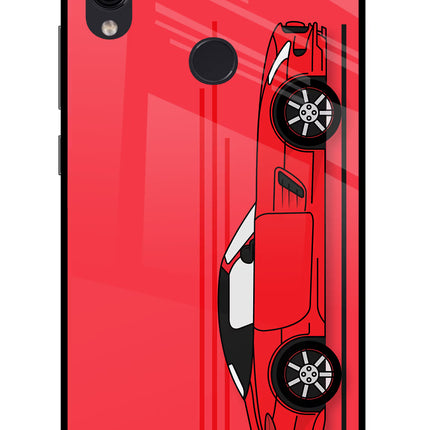 Red Velocity Redmi Note 7/7S/7 Pro Glass Case