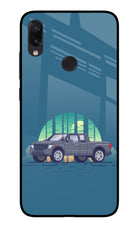 Retro Garage Vibe Redmi Note 7/7S/7 Pro Glass Case
