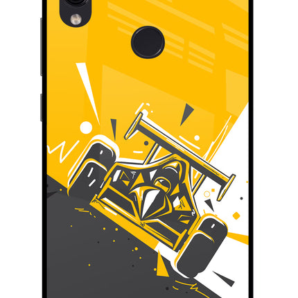 Track King Redmi Note 7/7S/7 Pro Glass Case Back Cover by Casekaro