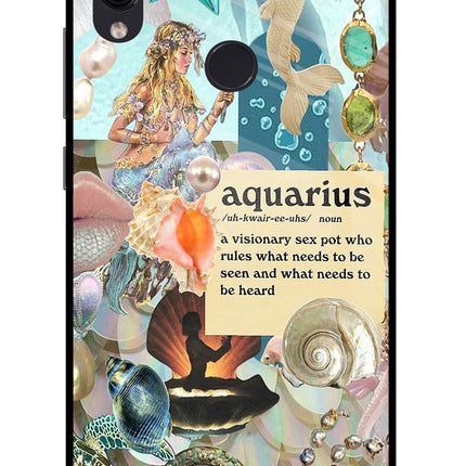 Aquarius Zodiac Redmi Note 7/7S/7 Pro Glass Case