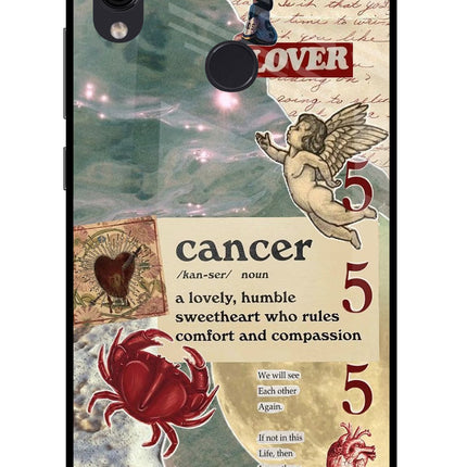 Cancer Zodiac Redmi Note 7/7S/7 Pro Glass Case