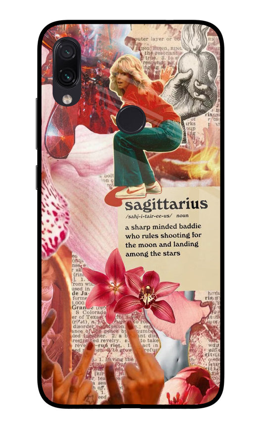 Sagittarius Zodiac Redmi Note 7/7S/7 Pro Glass Case