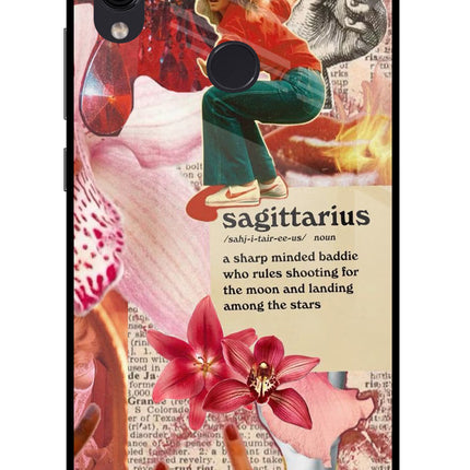 Sagittarius Zodiac Redmi Note 7/7S/7 Pro Glass Case Back Cover by Casekaro