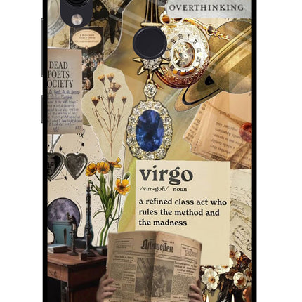 Virgo Zodiac Redmi Note 7/7S/7 Pro Glass Case Back Cover by Casekaro