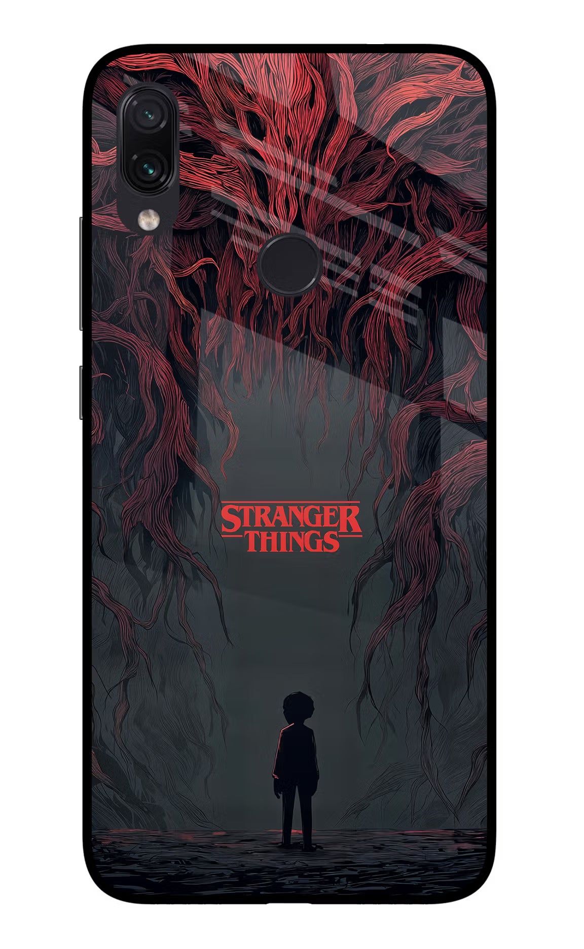 Ordinary Things Dark Side Redmi Note 7/7S/7 Pro Glass Case Back Cover by Casekaro