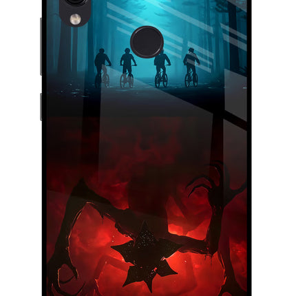 Ordinary Things Downside Up Redmi Note 7/7S/7 Pro Glass Case Back Cover by Casekaro