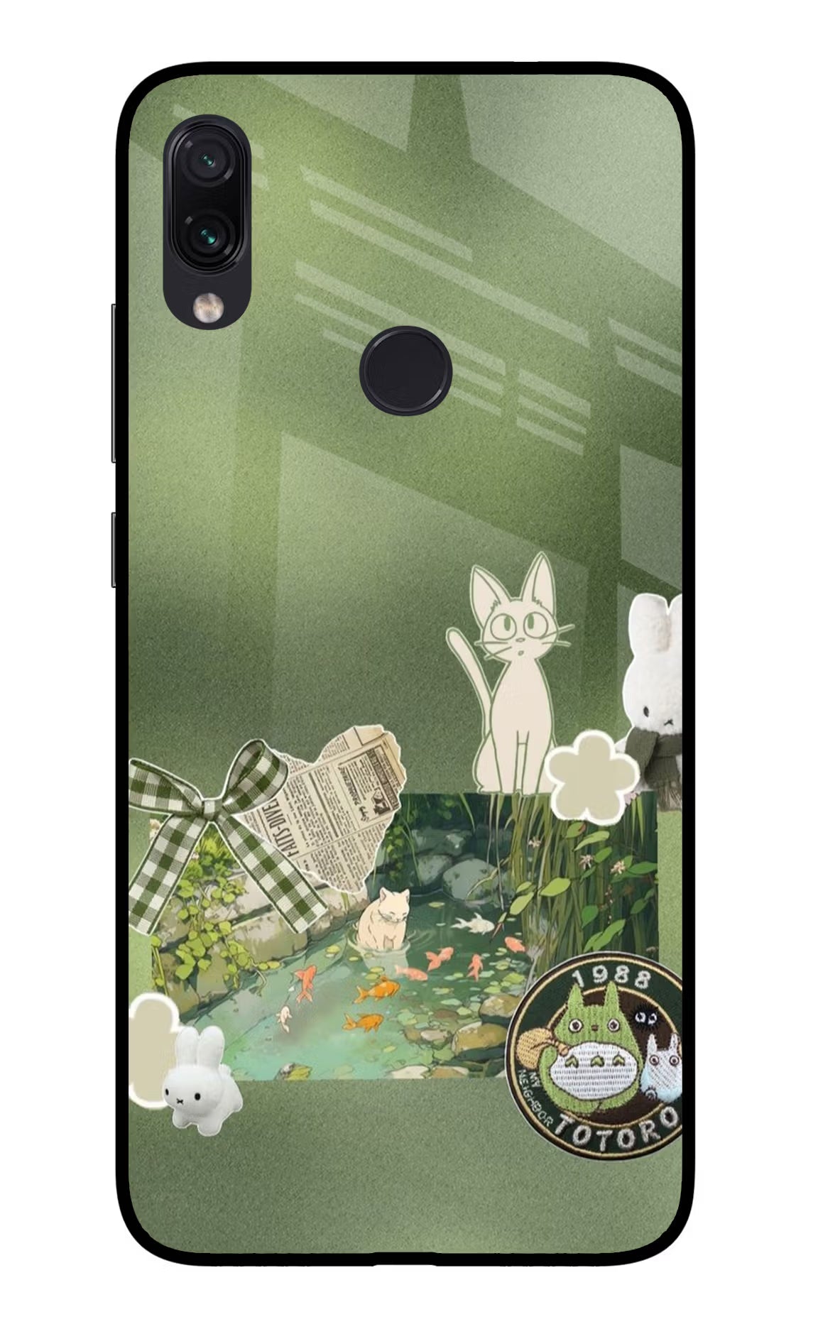 Aesthetic anime Redmi Note 7/7S/7 Pro Glass Case