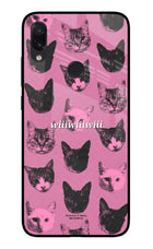 Pink Cats Redmi Note 7/7S/7 Pro Glass Case