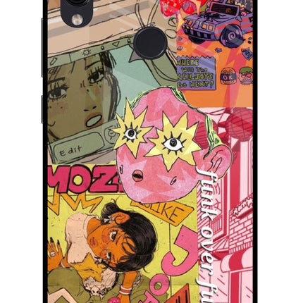 Funkover Redmi Note 7/7S/7 Pro Glass Case Back Cover by Casekaro