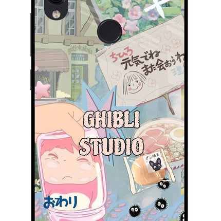 Studio Ghibli Redmi Note 7/7S/7 Pro Glass Case Back Cover by Casekaro