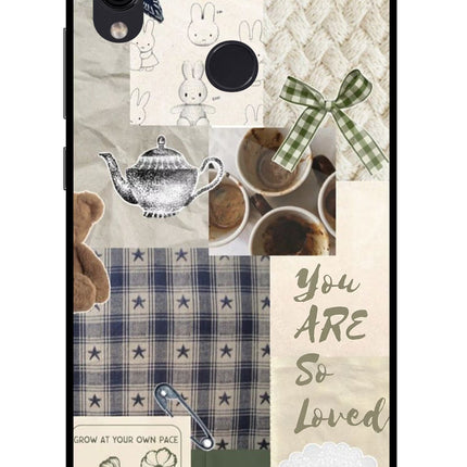 Cookie Redmi Note 7/7S/7 Pro Glass Case Back Cover by Casekaro