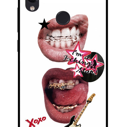 Rockstar Redmi Note 7/7S/7 Pro Glass Case Back Cover by Casekaro