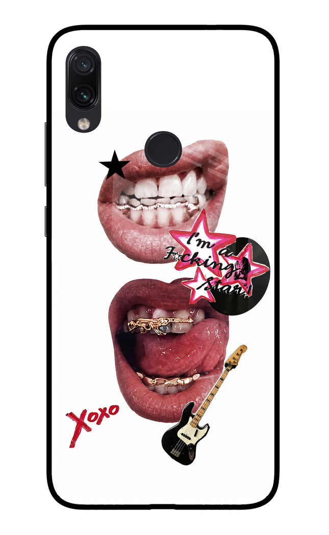 Rockstar Redmi Note 7/7S/7 Pro Glass Case Back Cover by Casekaro