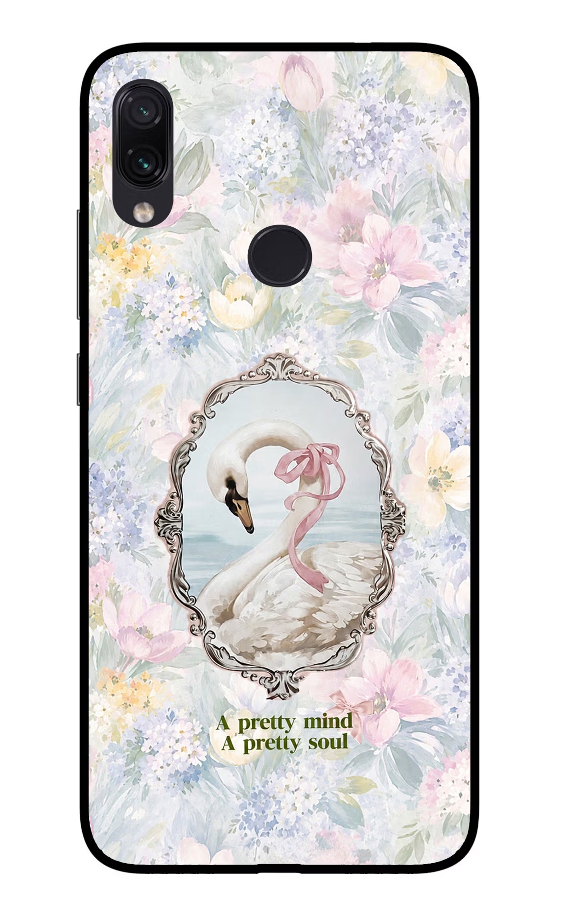 Pretty Mind Pretty Soul Redmi Note 7/7S/7 Pro Glass Case