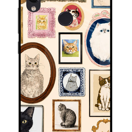 Mirror Cats Redmi Note 7/7S/7 Pro Glass Case Back Cover by Casekaro